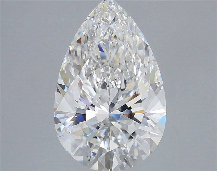 3.50 Carat Pear Shaped, Ideal Cut, E Color, VS1 Clarity, IGI Certified Lab Grown Diamond