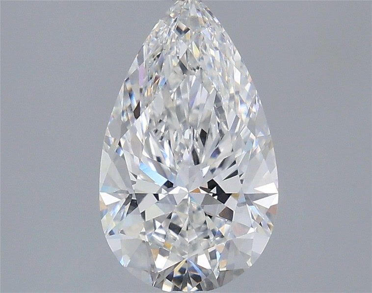 2.08 Carat Pear Shaped, Ideal Cut, D Color, VVS2 Clarity, IGI Certified Lab Grown Diamond