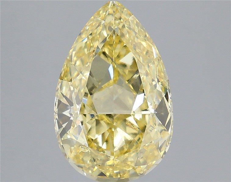3.59 Carat Pear Shaped, Excellent Cut, VS1 Clarity, IGI Certified Lab Grown Diamond