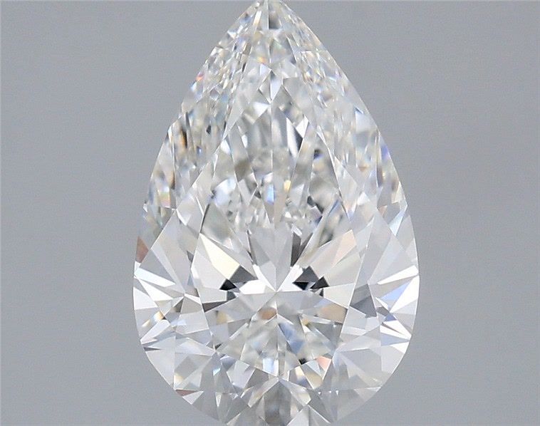 2.08 Carat Pear Shaped, Ideal Cut, D Color, VVS2 Clarity, IGI Certified Lab Grown Diamond