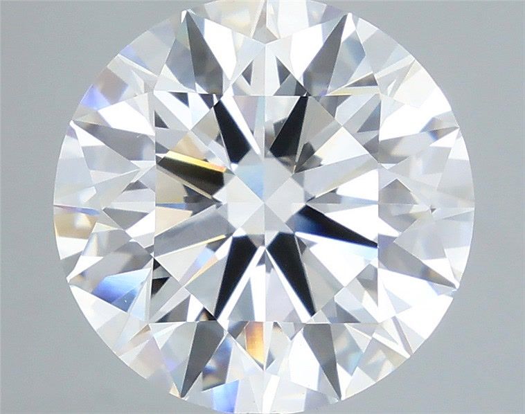 6.03 Carat Round Shaped, Ideal Cut, E Color, VS1 Clarity, IGI Certified Lab Grown Diamond