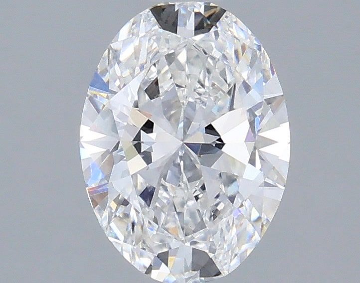 1.57 Carat Oval Shaped, Excellent Cut, D Color, VVS2 Clarity, IGI Certified Lab Grown Diamond