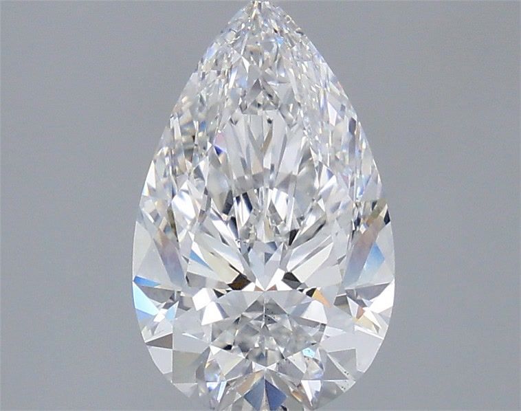 2.02 Carat Pear Shaped, Ideal Cut, D Color, VS2 Clarity, IGI Certified Lab Grown Diamond