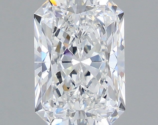 1.55 Carat Radiant Shaped, Ideal Cut, D Color, VS1 Clarity, IGI Certified Lab Grown Diamond