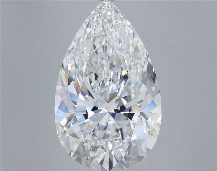 11.52 Carat Pear Shaped, Excellent Cut, E Color, VVS2 Clarity, IGI Certified Lab Grown Diamond