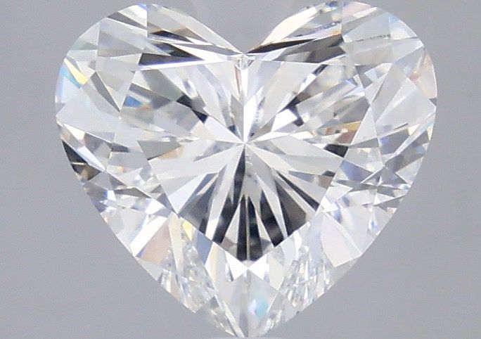 2.54 Carat Heart Shaped, Excellent Cut, D Color, VVS2 Clarity, IGI Certified Lab Grown Diamond