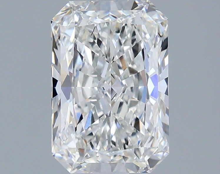 1.58 Carat Radiant Shaped, Ideal Cut, E Color, VVS2 Clarity, IGI Certified Lab Grown Diamond