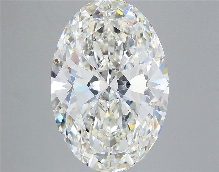 8.57 Carat Oval Shaped, Ideal Cut, H Color, VVS2 Clarity, IGI Certified Lab Grown Diamond
