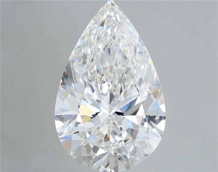 7.51 Carat Pear Shaped, Ideal Cut, E Color, VS1 Clarity, IGI Certified Lab Grown Diamond