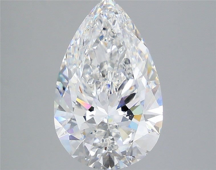 4.50 Carat Pear Shaped, Ideal Cut, E Color, VS1 Clarity, IGI Certified Lab Grown Diamond