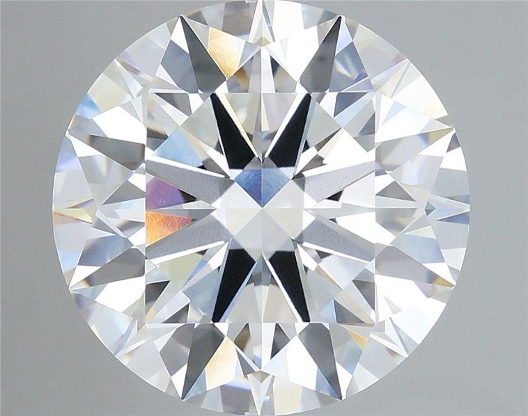 10.07 Carat Round Shaped, Ideal Cut, E Color, VVS2 Clarity, IGI Certified Lab Grown Diamond