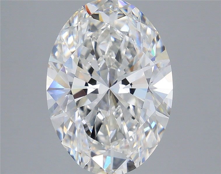 5.53 Carat Oval Shaped, Ideal Cut, F Color, VS1 Clarity, IGI Certified Lab Grown Diamond