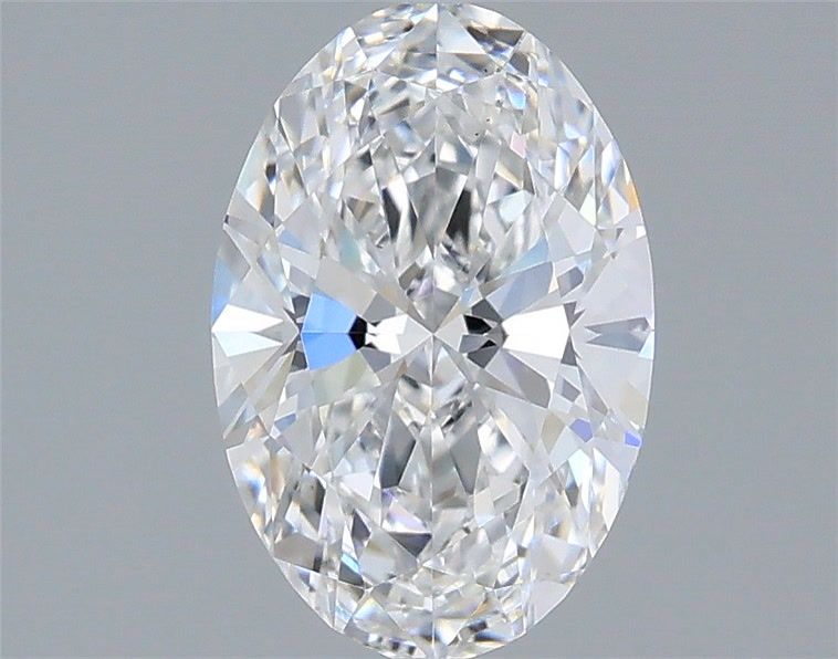 1.59 Carat Oval Shaped, Ideal Cut, D Color, VS1 Clarity, IGI Certified Lab Grown Diamond