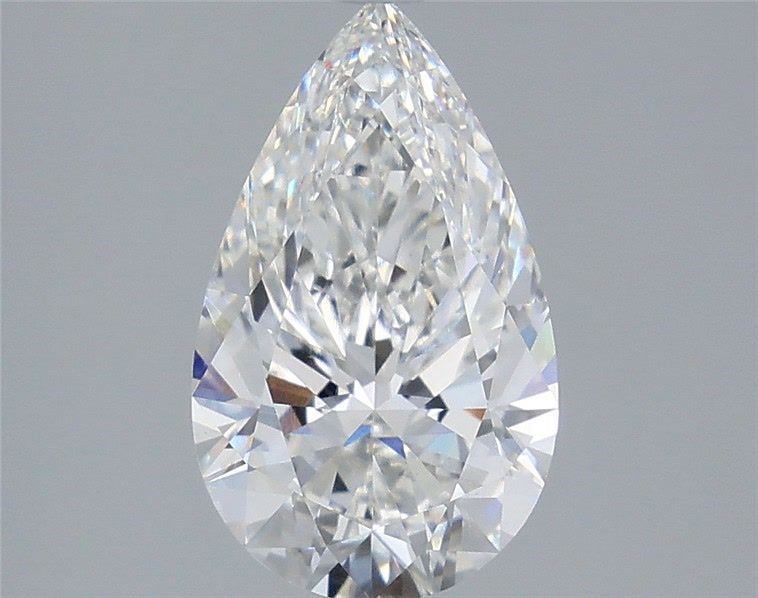 2.59 Carat Pear Shaped, Ideal Cut, E Color, VS1 Clarity, IGI Certified Lab Grown Diamond