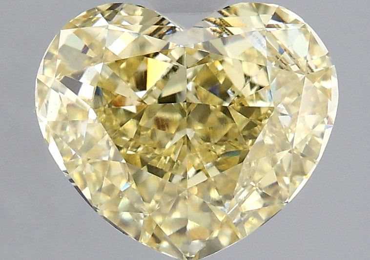 2.58 Carat Heart Shaped, Excellent Cut, VVS2 Clarity, IGI Certified Lab Grown Diamond