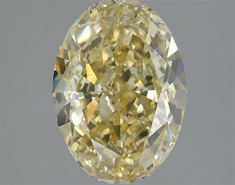3.09 Carat Oval Shaped, Excellent Cut, VVS2 Clarity, IGI Certified Lab Grown Diamond