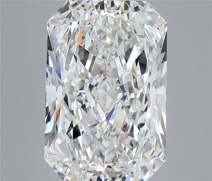 14.55 Carat Radiant Shaped, Excellent Cut, F Color, VS1 Clarity, IGI Certified Lab Grown Diamond