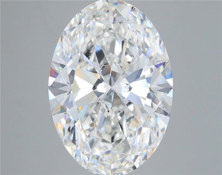 10.54 Carat Oval Shaped, Ideal Cut, F Color, VVS2 Clarity, IGI Certified Lab Grown Diamond