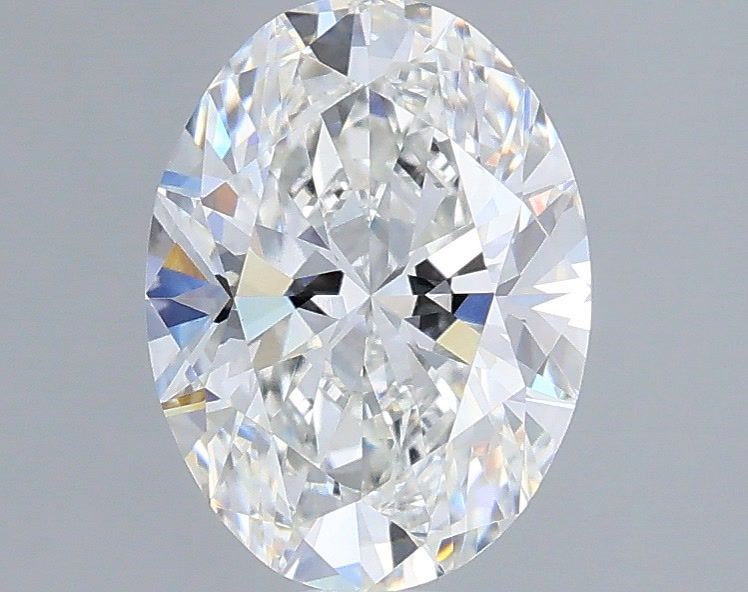 1.58 Carat Oval Shaped, Ideal Cut, E Color, VVS2 Clarity, IGI Certified Lab Grown Diamond