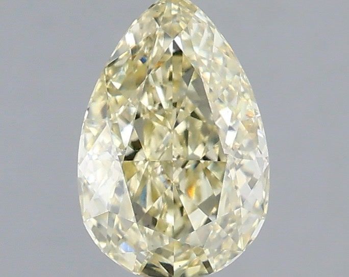 1.08 Carat Pear Shaped, Excellent Cut, U-V Color, VS1 Clarity, IGI Certified Lab Grown Diamond