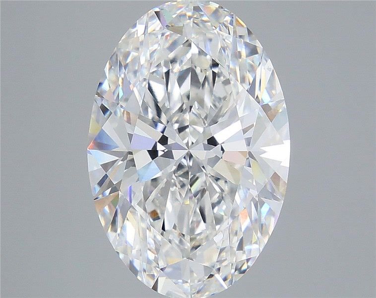 7.08 Carat Oval Shaped, Ideal Cut, E Color, VVS2 Clarity, IGI Certified Lab Grown Diamond