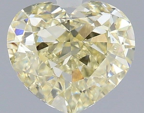 1.59 Carat Heart Shaped, Ideal Cut, VS1 Clarity, IGI Certified Lab Grown Diamond