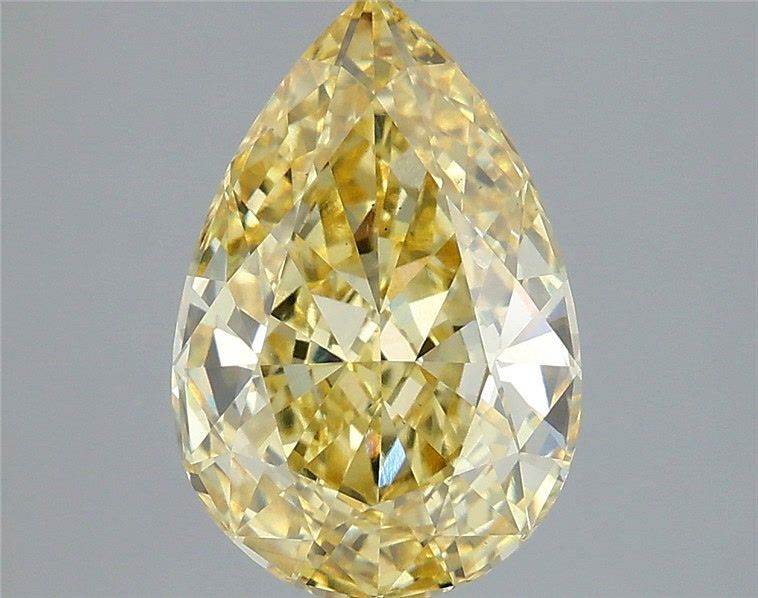 3.10 Carat Pear Shaped, Ideal Cut, VS1 Clarity, IGI Certified Lab Grown Diamond