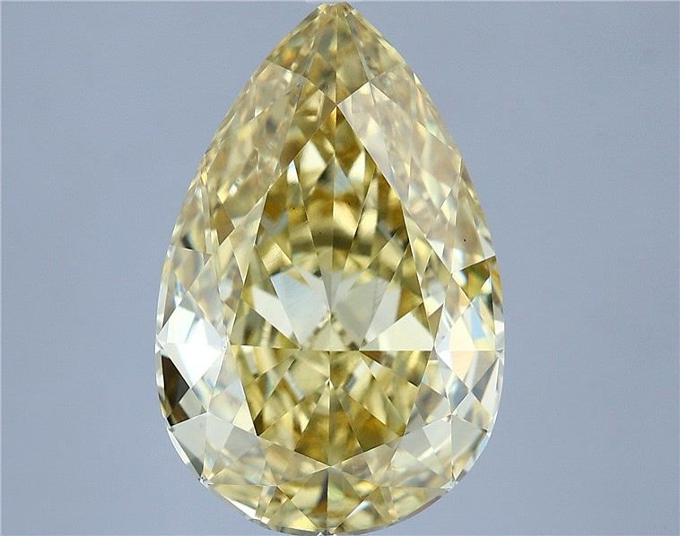 4.53 Carat Pear Shaped, Ideal Cut, VS1 Clarity, IGI Certified Lab Grown Diamond