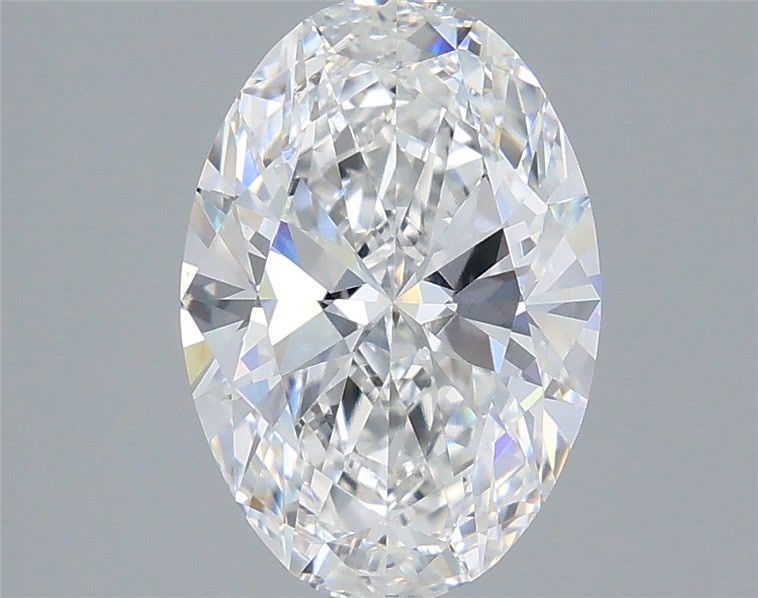 2.50 Carat Oval Shaped, Ideal Cut, D Color, VS1 Clarity, IGI Certified Lab Grown Diamond