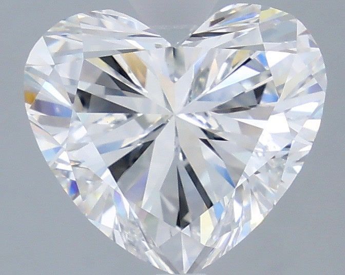 3.53 Carat Heart Shaped, Very Good Cut, E Color, VS1 Clarity, IGI Certified Lab Grown Diamond