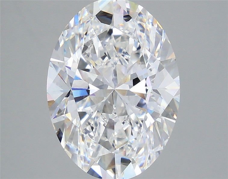 4.54 Carat Oval Shaped, Excellent Cut, D Color, VS1 Clarity, IGI Certified Lab Grown Diamond