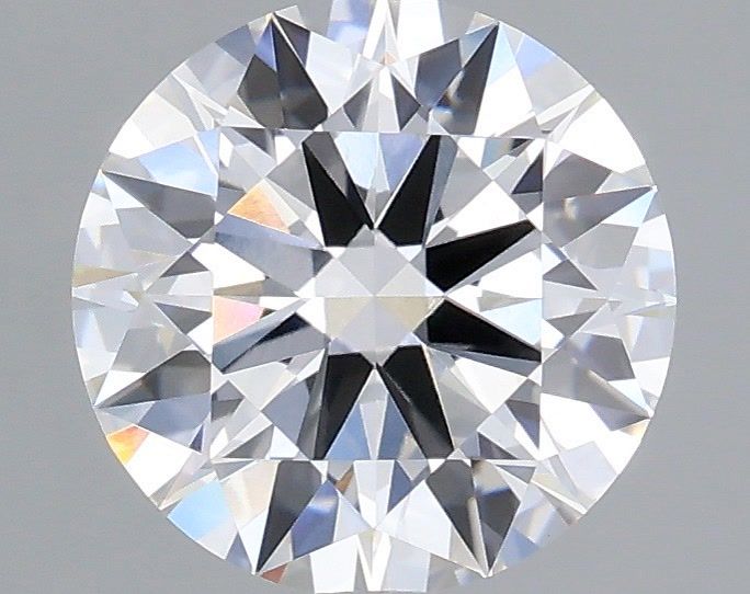 2.02 Carat Round Shaped, Ideal Cut, D Color, VVS2 Clarity, IGI Certified Lab Grown Diamond