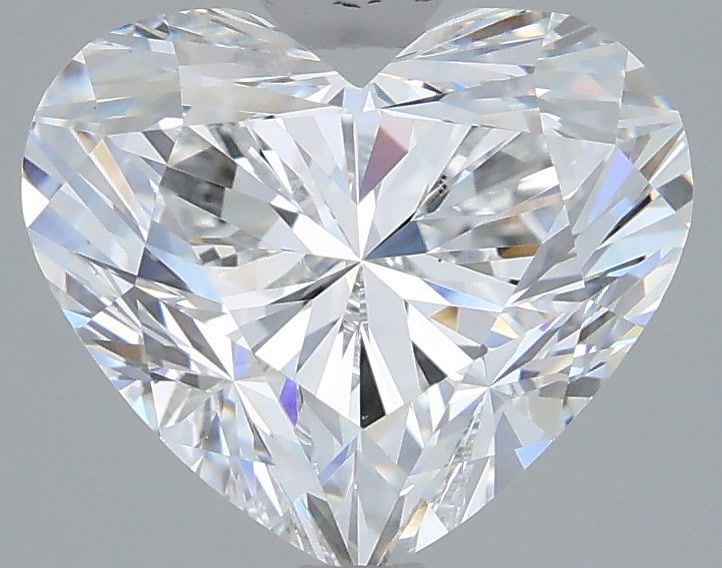 3.07 Carat Heart Shaped, Excellent Cut, D Color, VS1 Clarity, IGI Certified Lab Grown Diamond