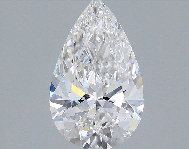1.59 Carat Pear Shaped, Ideal Cut, D Color, VVS1 Clarity, IGI Certified Lab Grown Diamond