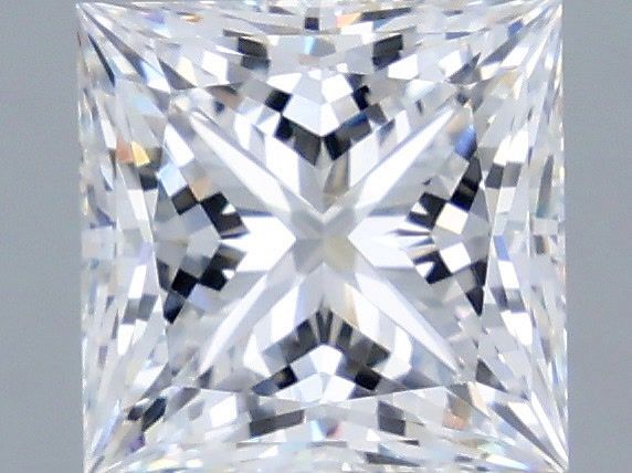2.56 Carat Princess Shaped, Ideal Cut, E Color, VVS2 Clarity, IGI Certified Lab Grown Diamond