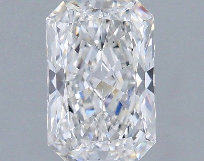 1.10 Carat Radiant Shaped, Ideal Cut, E Color, VVS2 Clarity, IGI Certified Lab Grown Diamond