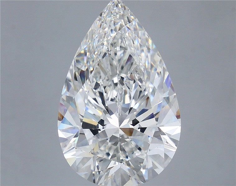 9.57 Carat Pear Shaped, Ideal Cut, E Color, VS1 Clarity, IGI Certified Lab Grown Diamond