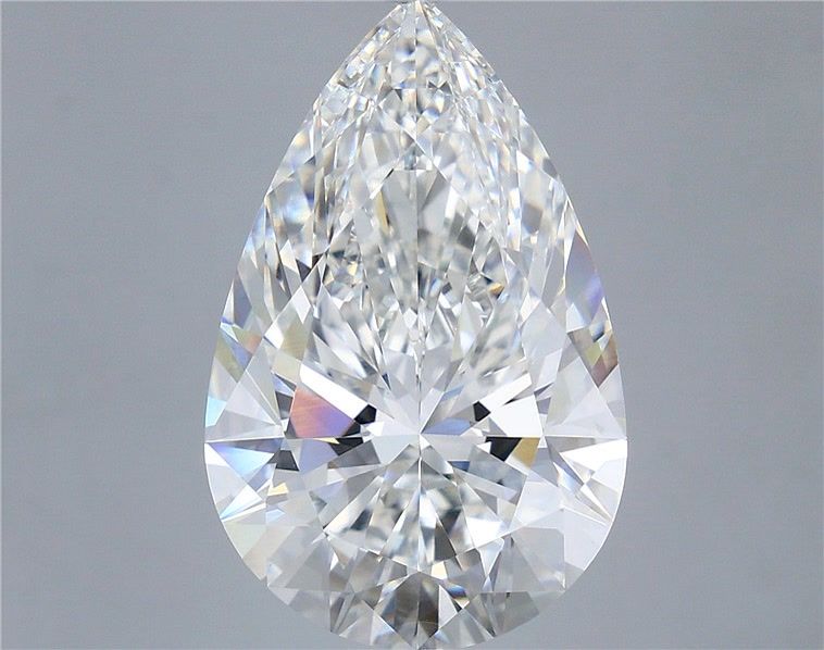 9.54 Carat Pear Shaped, Ideal Cut, E Color, VVS2 Clarity, IGI Certified Lab Grown Diamond