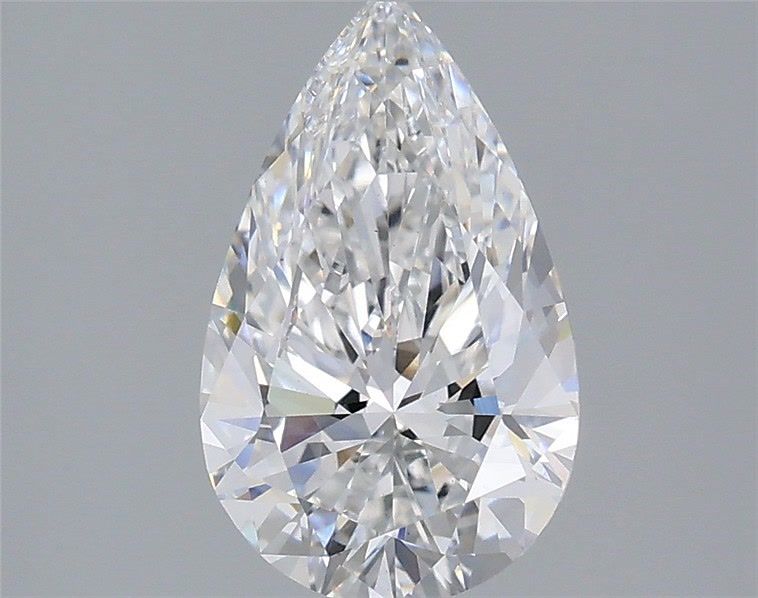 1.58 Carat Pear Shaped, Ideal Cut, D Color, VS1 Clarity, IGI Certified Lab Grown Diamond