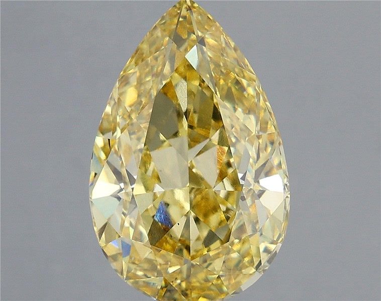 7.08 Carat Pear Shaped, Excellent Cut, VS2 Clarity, IGI Certified Lab Grown Diamond