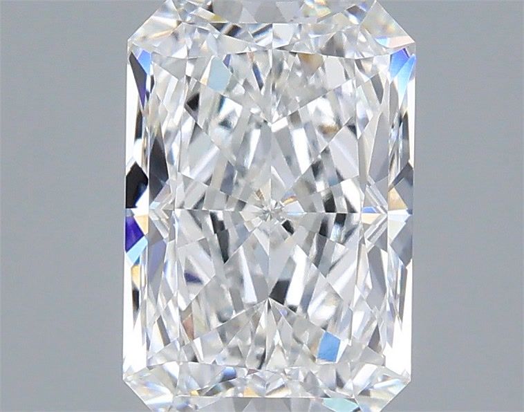 2.04 Carat Radiant Shaped, Ideal Cut, D Color, VVS2 Clarity, IGI Certified Lab Grown Diamond