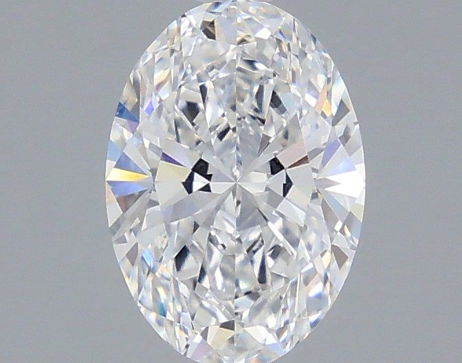 1.59 Carat Oval Shaped, Ideal Cut, D Color, VVS2 Clarity, IGI Certified Lab Grown Diamond