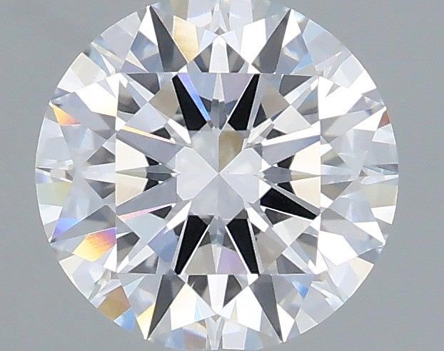 1.58 Carat Round Shaped, Ideal Cut, D Color, VVS2 Clarity, IGI Certified Lab Grown Diamond