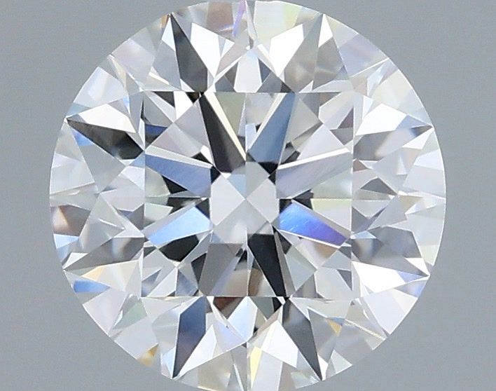 1.48 Carat Round Shaped, Excellent Cut, D Color, VVS2 Clarity, IGI Certified Lab Grown Diamond