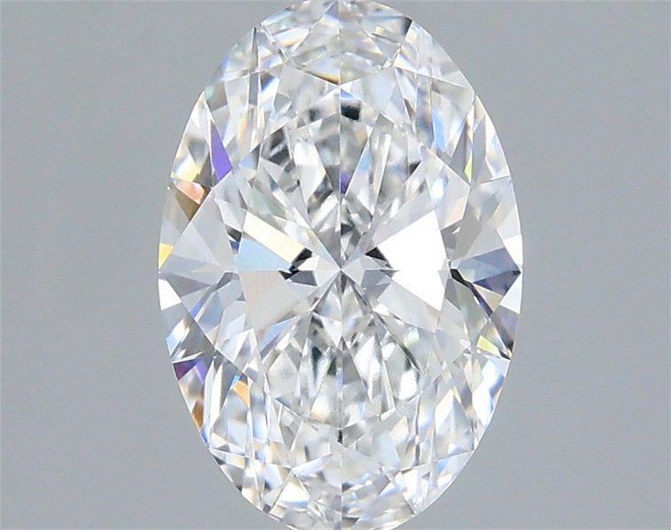 1.55 Carat Oval Shaped, Ideal Cut, D Color, VVS2 Clarity, IGI Certified Lab Grown Diamond