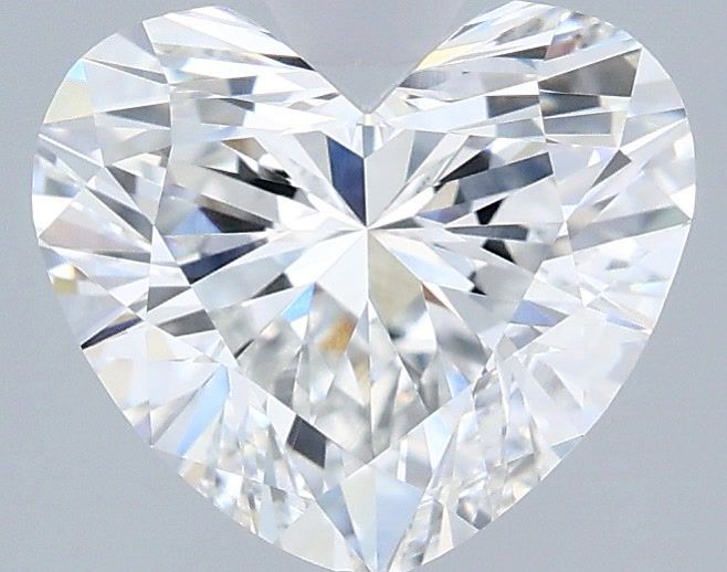 2.09 Carat Heart Shaped, Ideal Cut, D Color, VVS2 Clarity, IGI Certified Lab Grown Diamond
