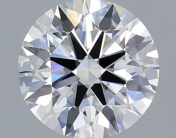2.07 Carat Round Shaped, Ideal Cut, D Color, VVS2 Clarity, IGI Certified Lab Grown Diamond