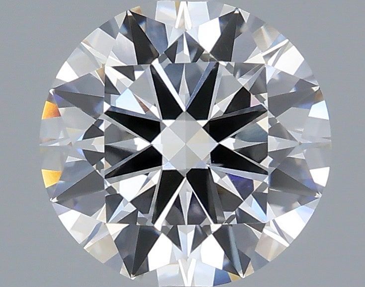2.54 Carat Round Shaped, Excellent Cut, D Color, VVS2 Clarity, IGI Certified Lab Grown Diamond