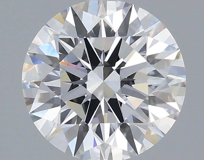 2.08 Carat Round Shaped, Ideal Cut, D Color, VVS2 Clarity, IGI Certified Lab Grown Diamond