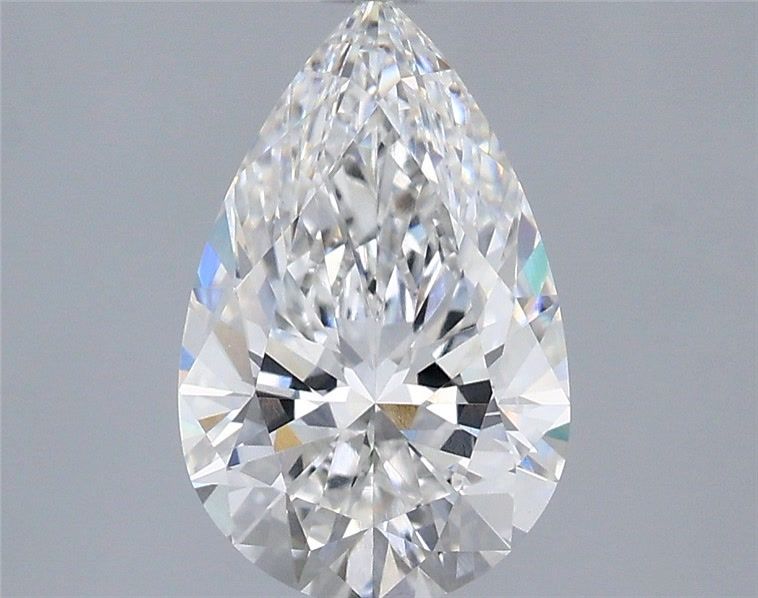2.08 Carat Pear Shaped, Ideal Cut, E Color, VVS2 Clarity, IGI Certified Lab Grown Diamond
